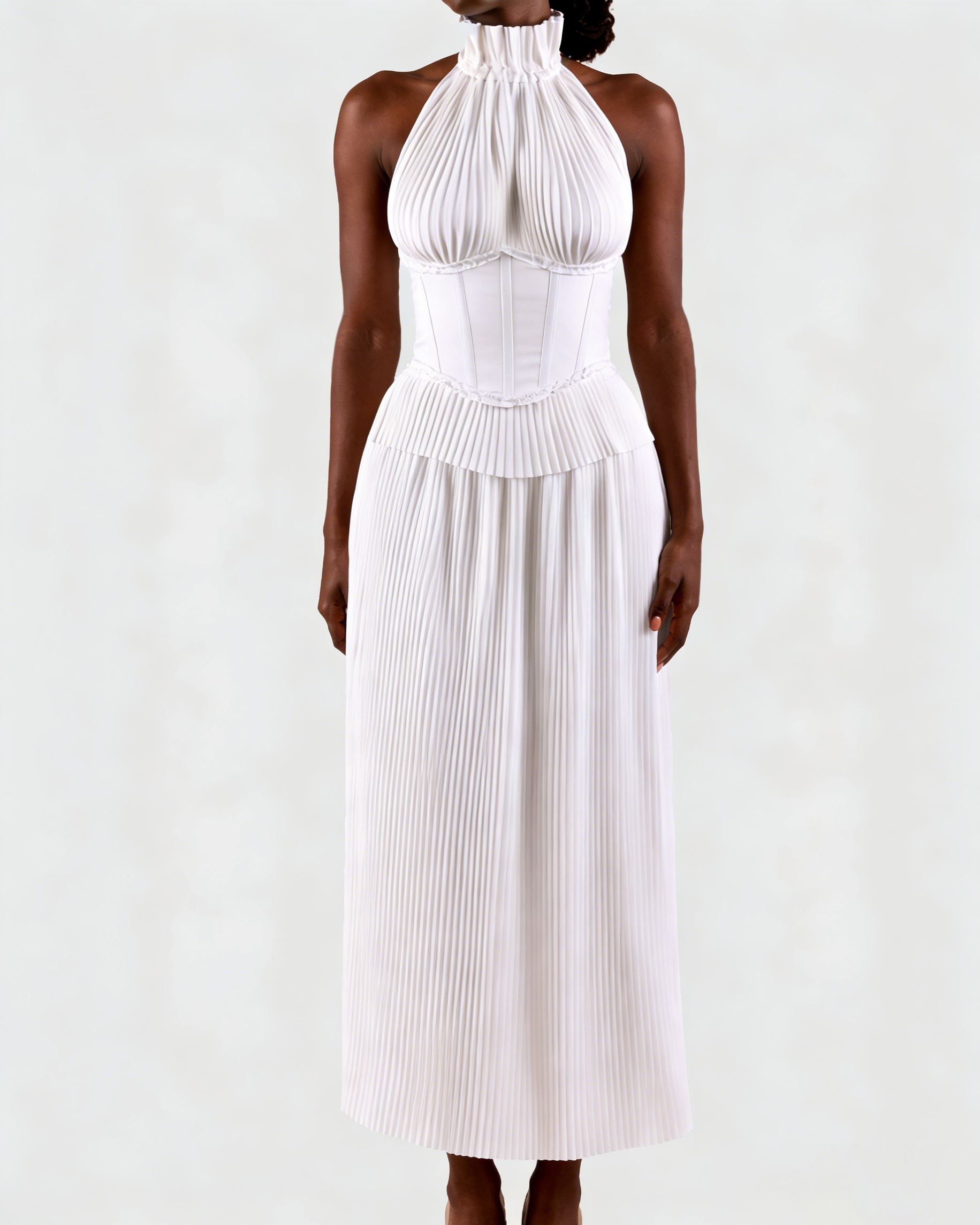 Hot Shape Set (Corset Top+Maxi Skirt)--Presales